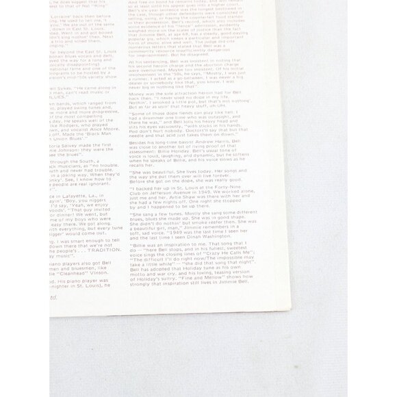 Jimmie‎ Bell Stranger In Your Town NEAR MINT JSP Records Vinyl LP - Picture 10 of 14